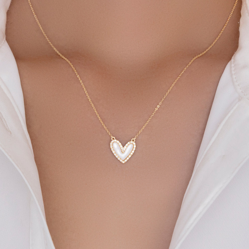 Becka Heart Necklace