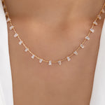 Crystal Row Necklace