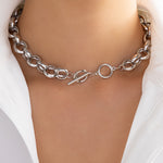 Chain Link Choker (Silver)