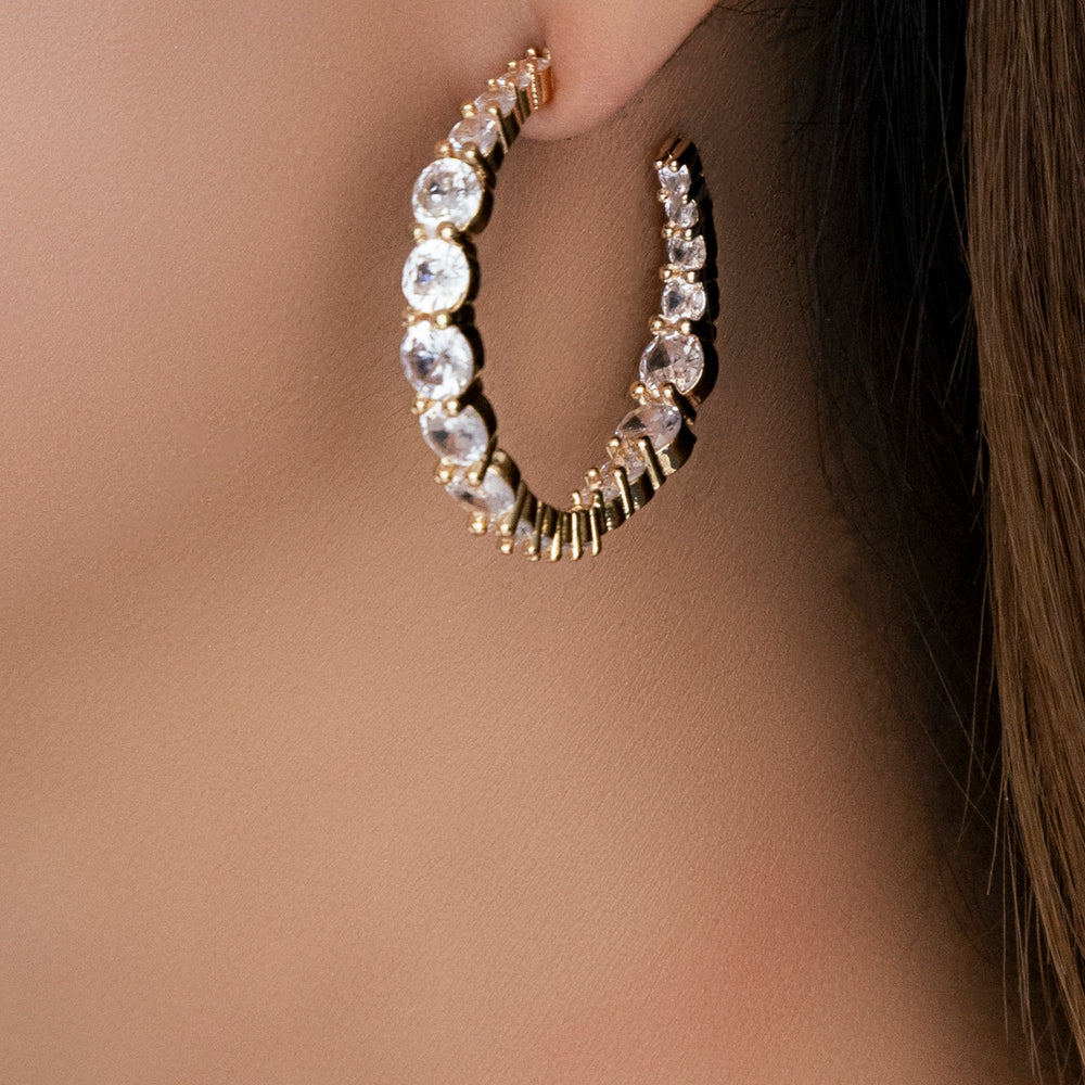 Crystal Hudson Hoops