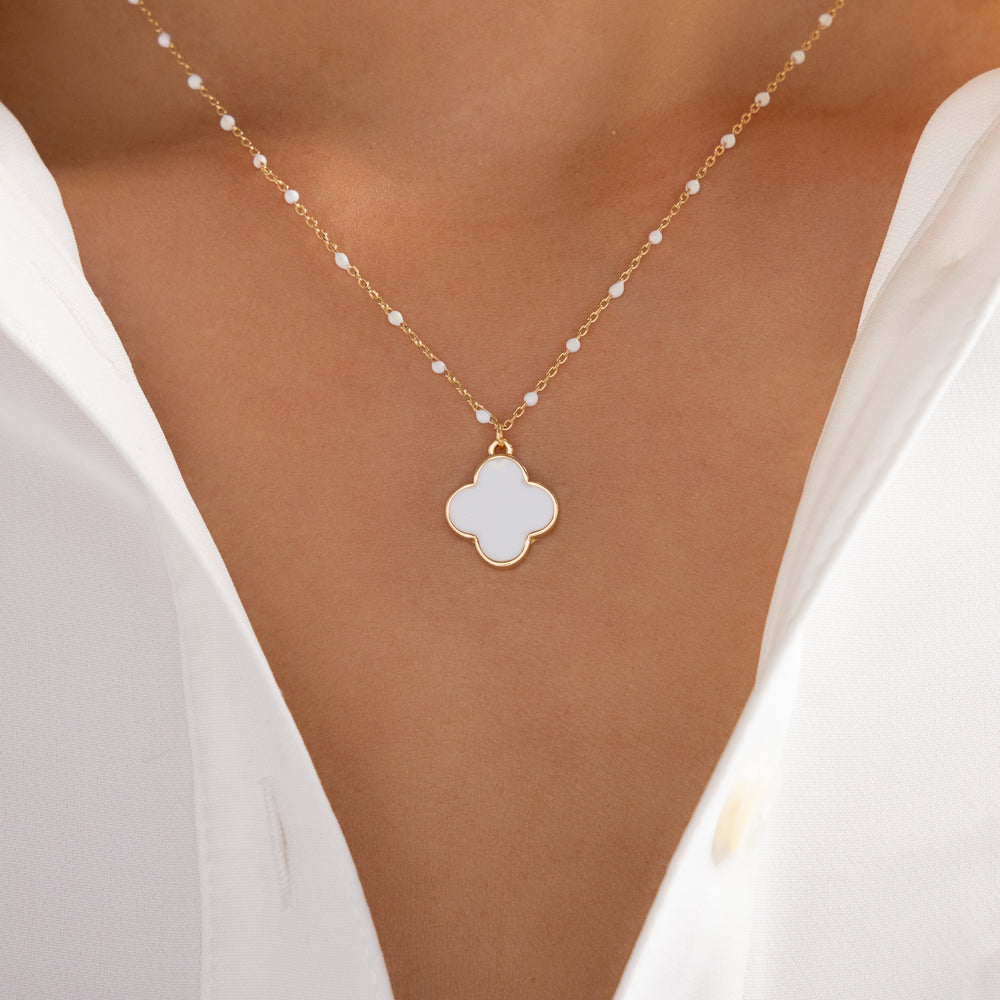 Cathy Steffy Necklace (White)