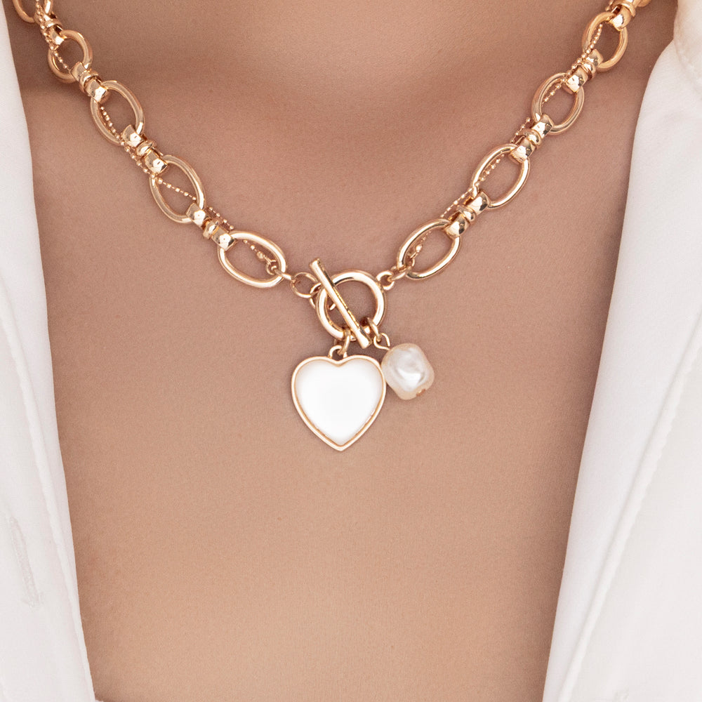 Estrella Heart Necklace