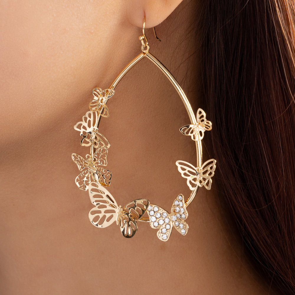 Rina Butterfly Earrings