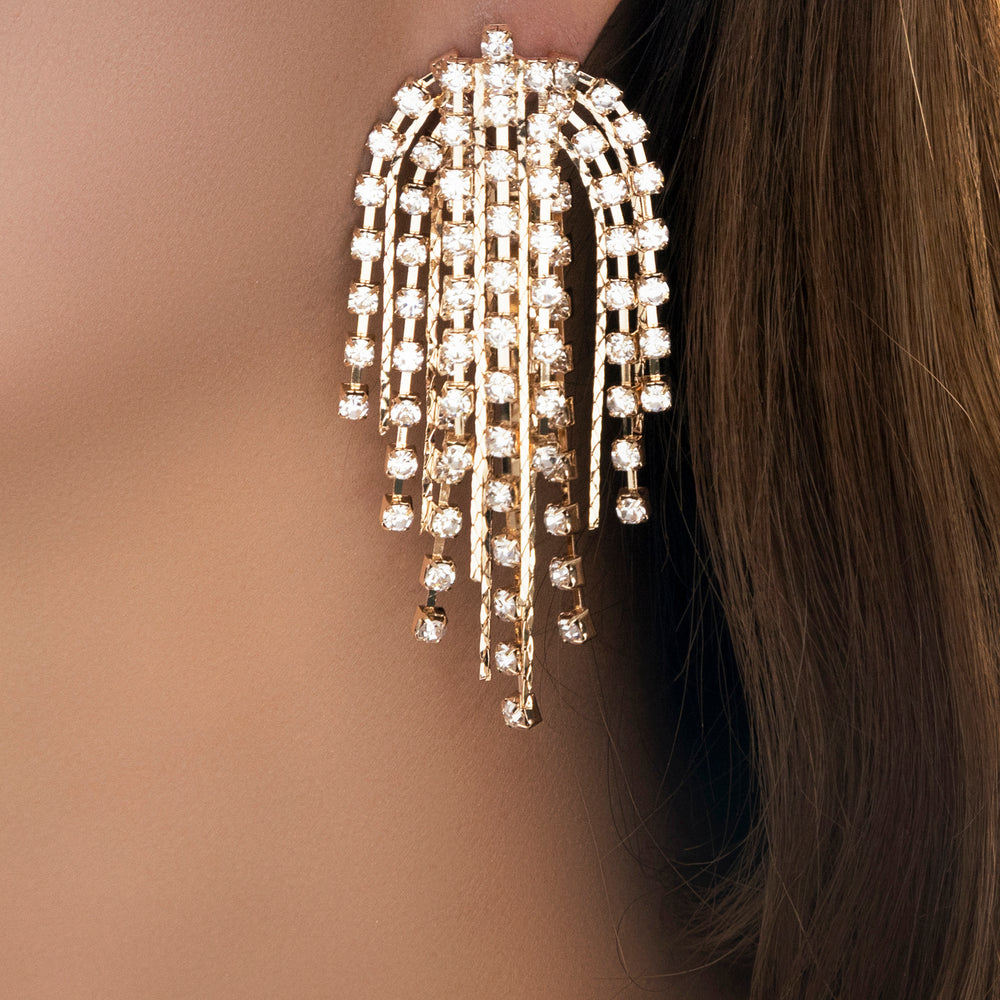 Crystal Brianna Drop Earrings