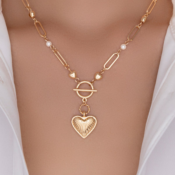 Agnes Heart Necklace
