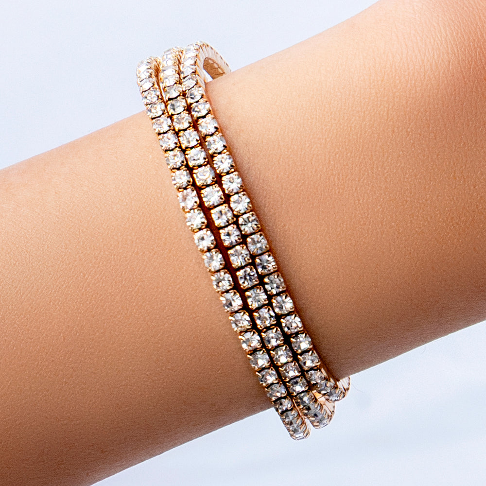 Crystal Carly Bracelet Set