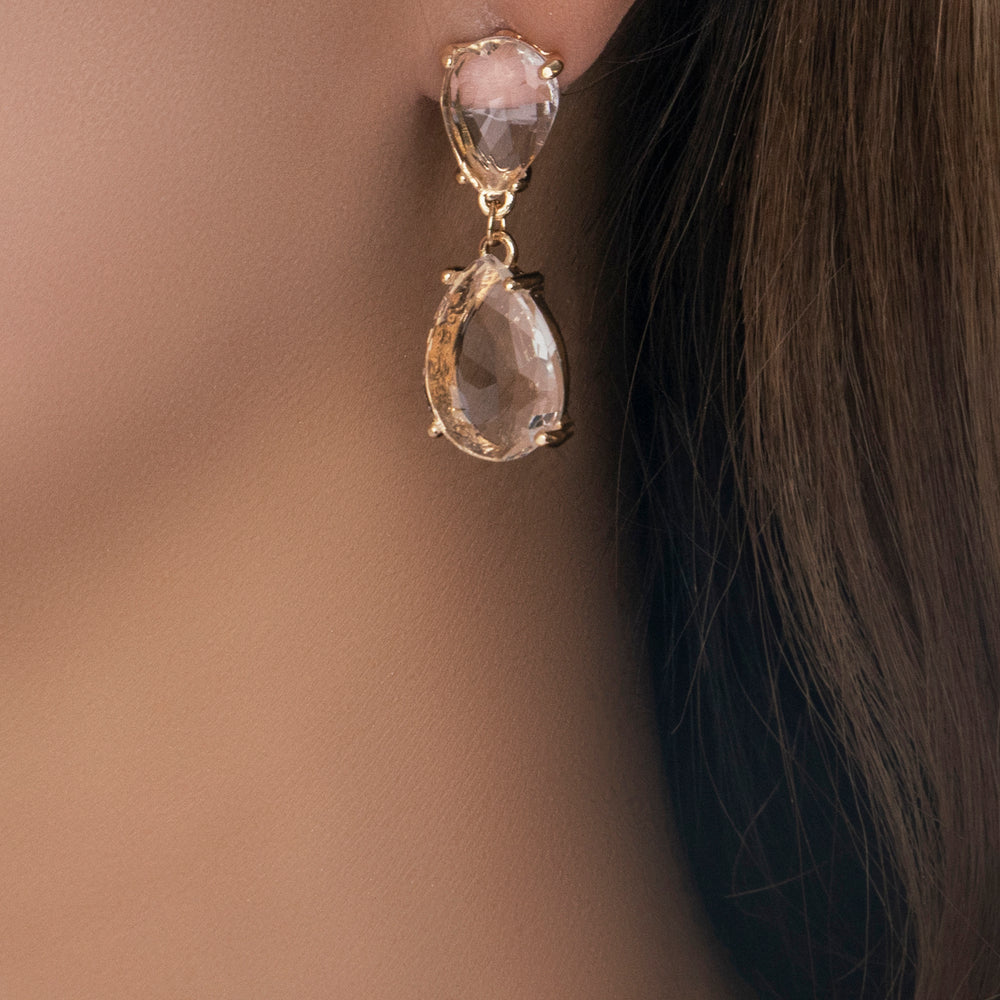 Clear Donna Earrings