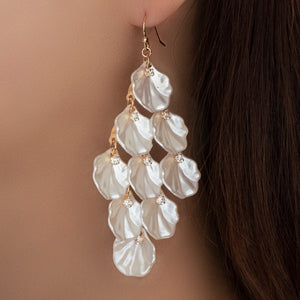 Ari Earrings (White)