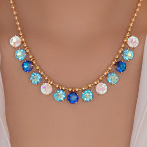 Crystal Sutton Necklace (Blue)