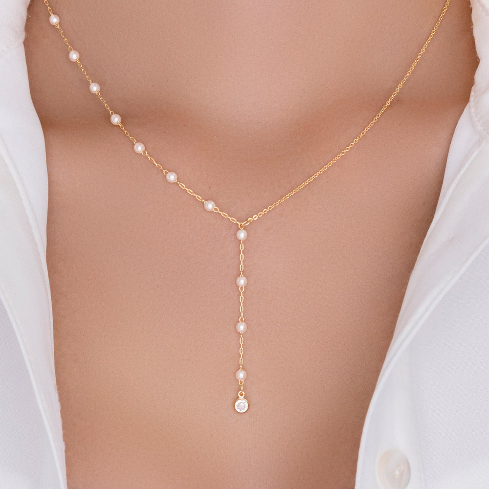 Joanna Pearl Necklace