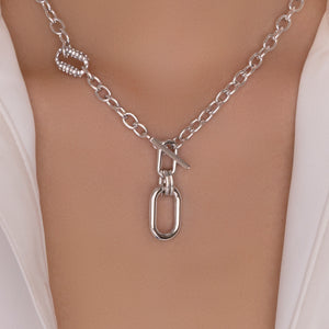 Soma Link Necklace (Silver)