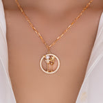 Glass Pendant Necklace