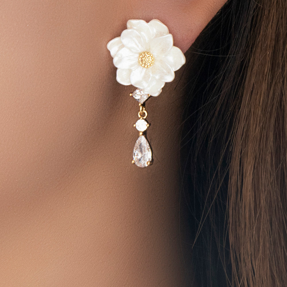 Candice Flower Earrings