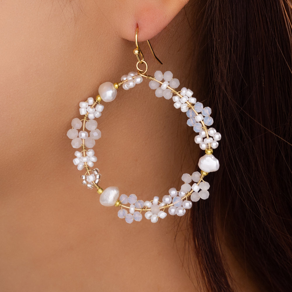 Carly Flower Earrings