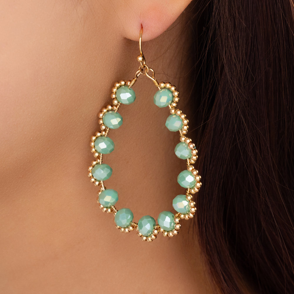 Trinity Earrings (Turquoise)