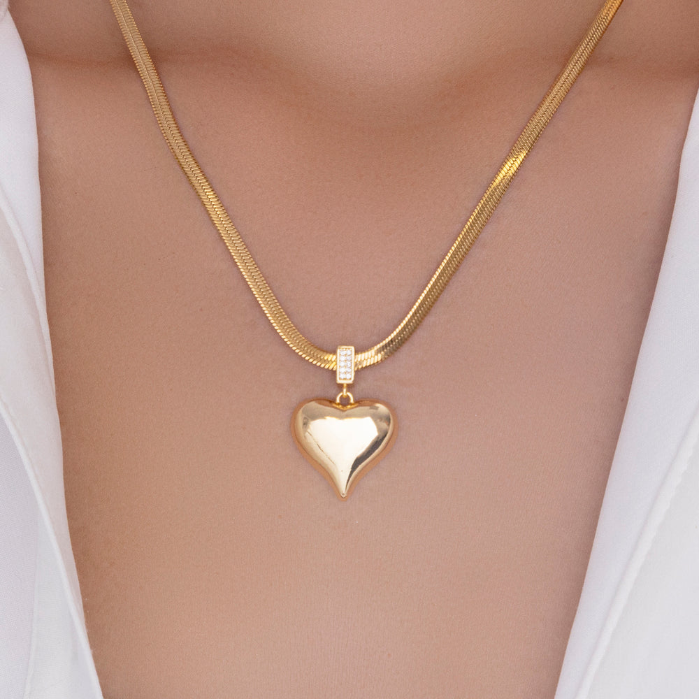 Christina Heart Necklace