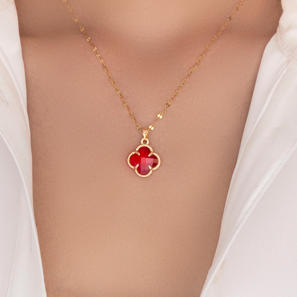 Karina Steffy Necklace (Red)