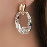 Silver & Gold Donna Earrings