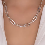 Yvonne Link Necklace (Silver)