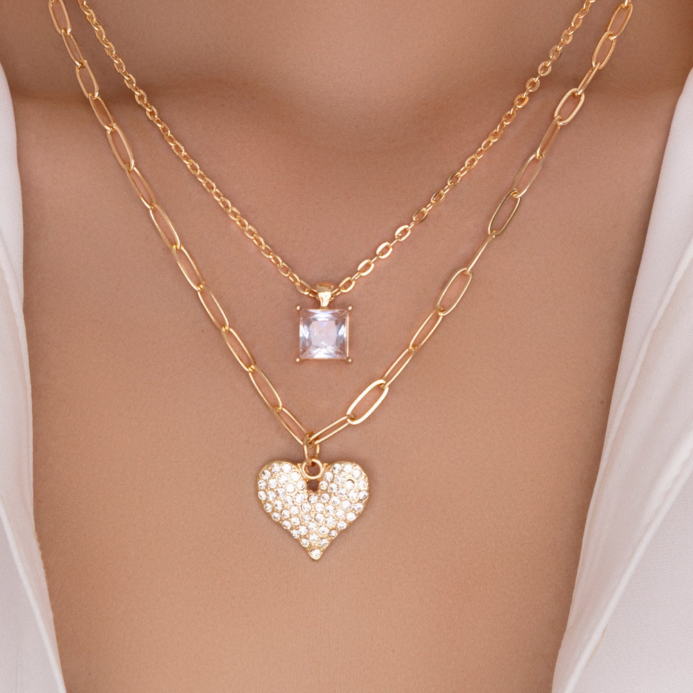 Melanie Heart Necklace