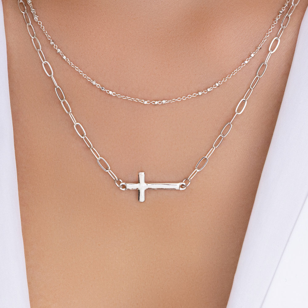 Crystal Adaline Heart Necklace (White) – Love Stylize