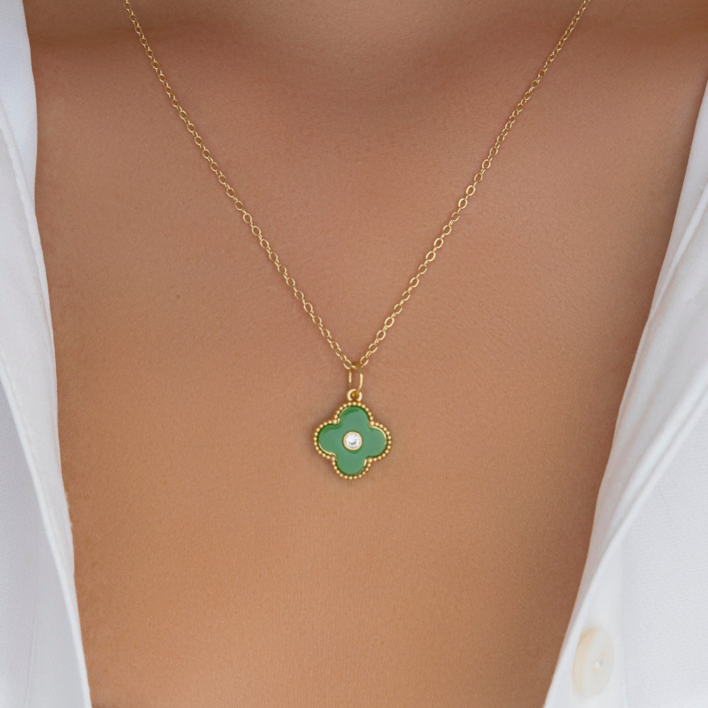 Cory Steffy Necklace (Green)