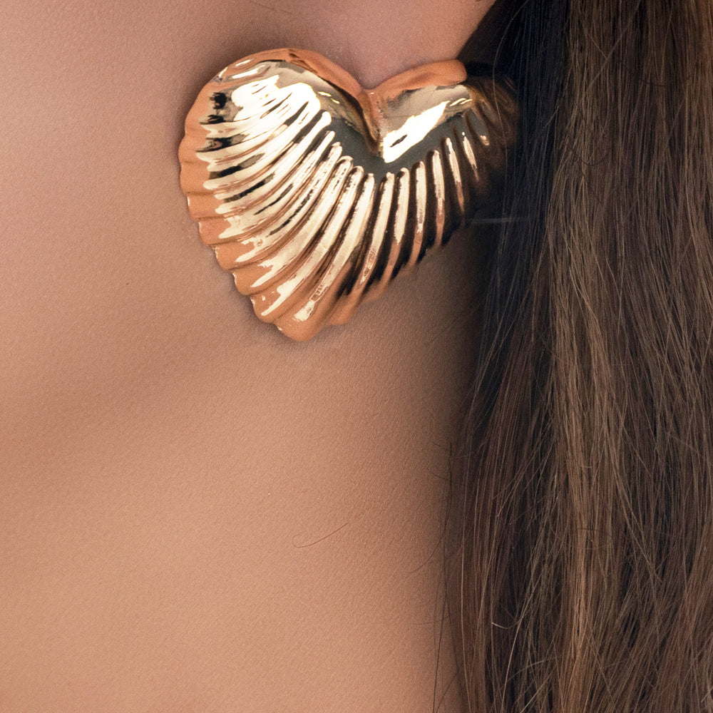 Tarzana Heart Earrings