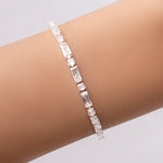 Crystal Siya Bracelet (Silver)