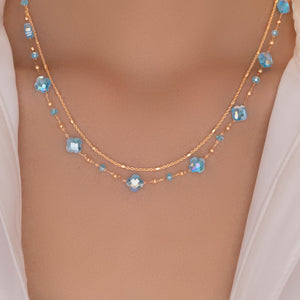Cassidy Steffy Necklace (Blue)