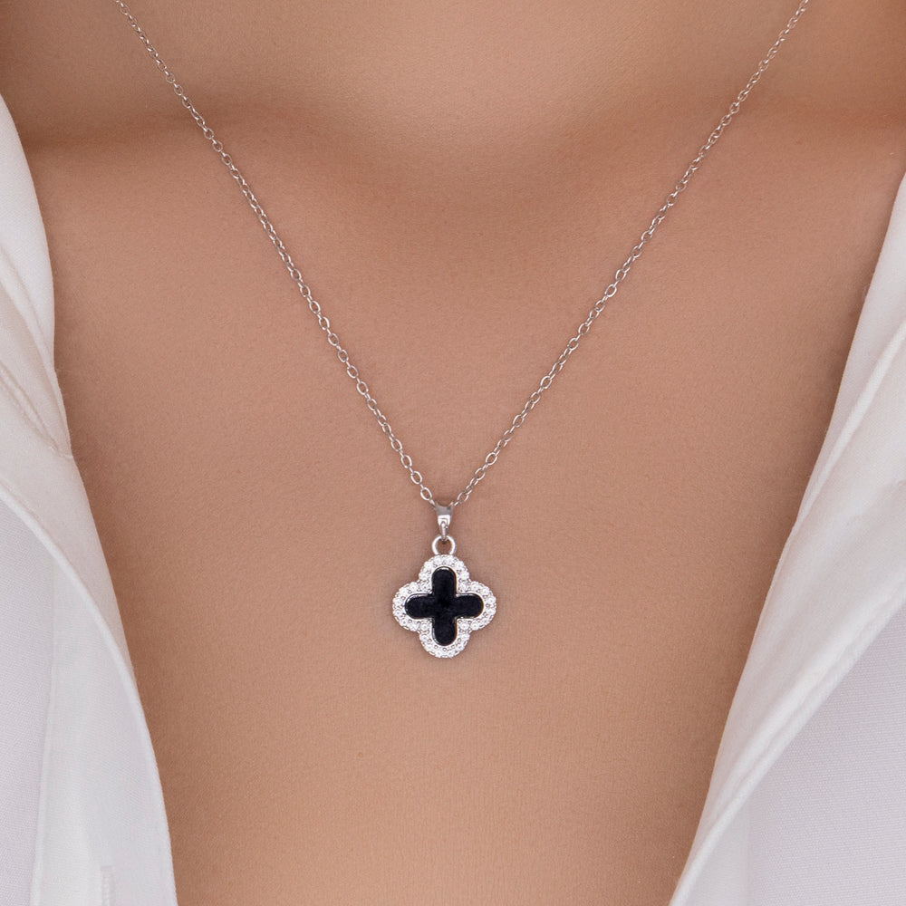 Silver Dillon Steffy Necklace