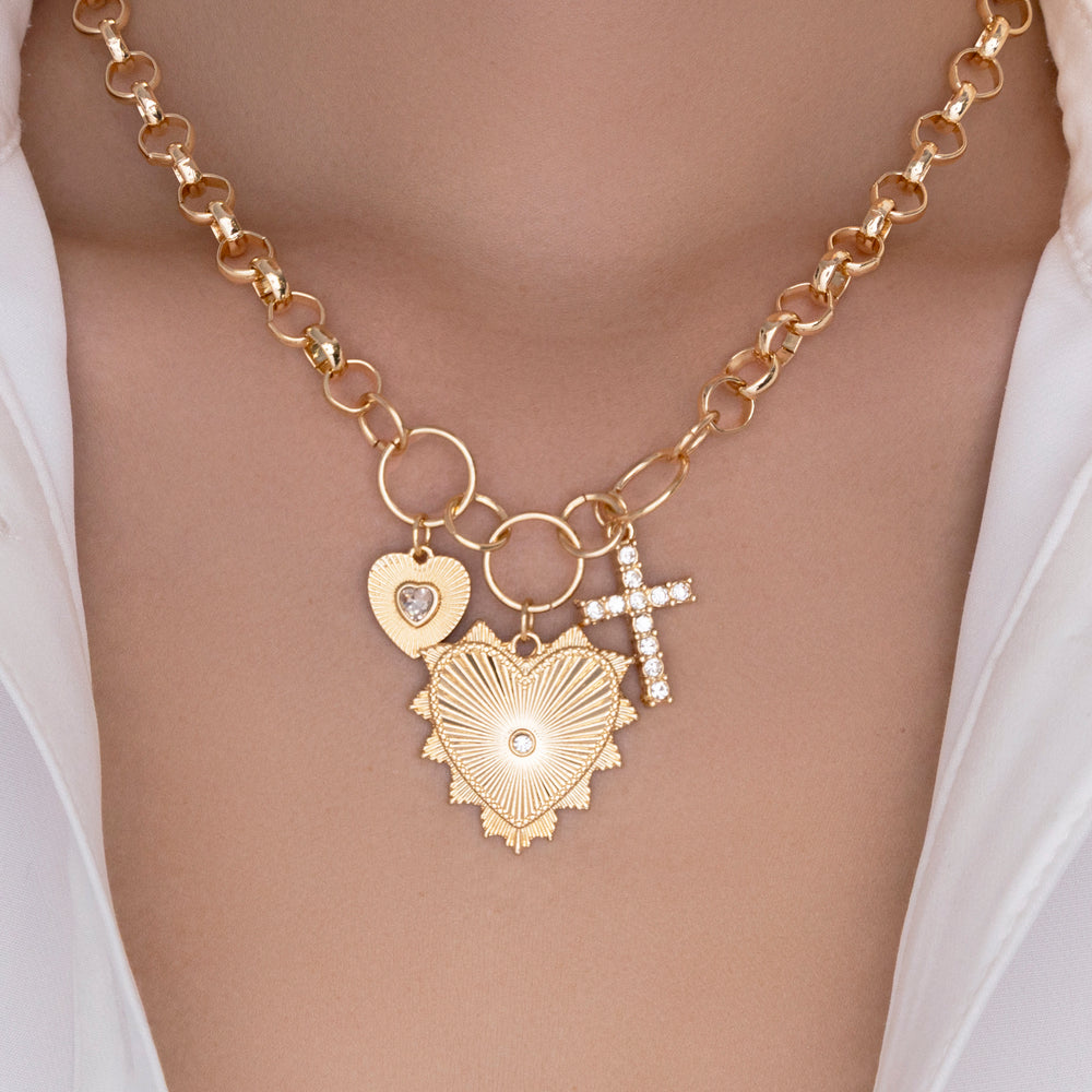 Tamara Heart Pendant Necklace