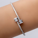 Crystal Kathryn Cuff (Silver)