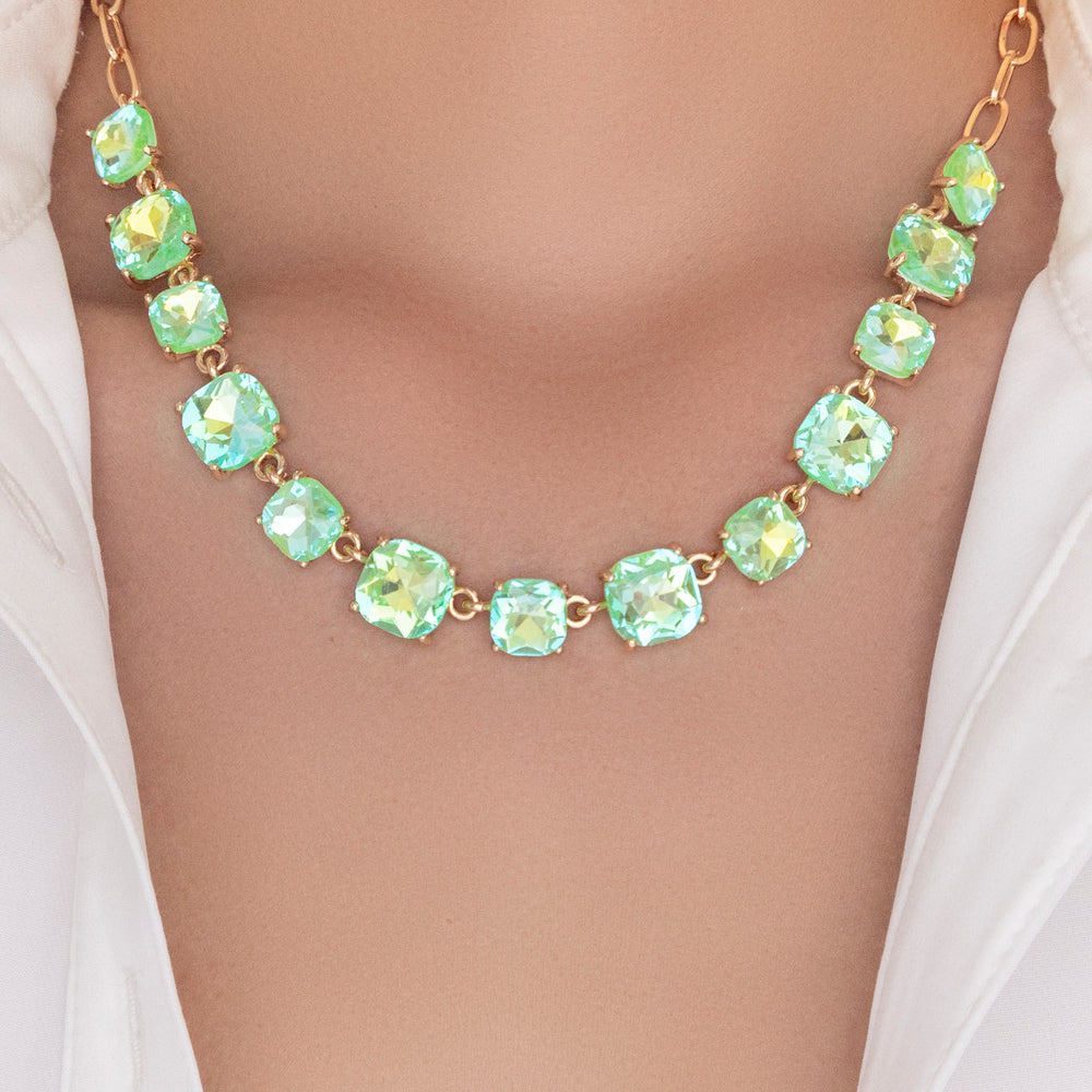 Crystal Debbie Necklace (Green)