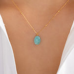 Patty Necklace (Turquoise)