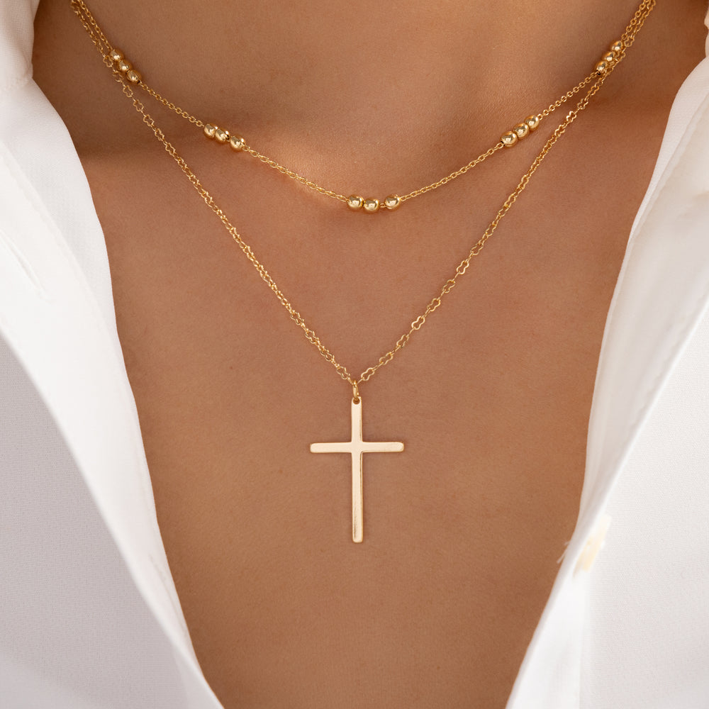 Joelle Cross Necklace
