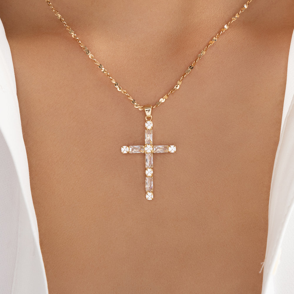 Brianna Cross Necklace
