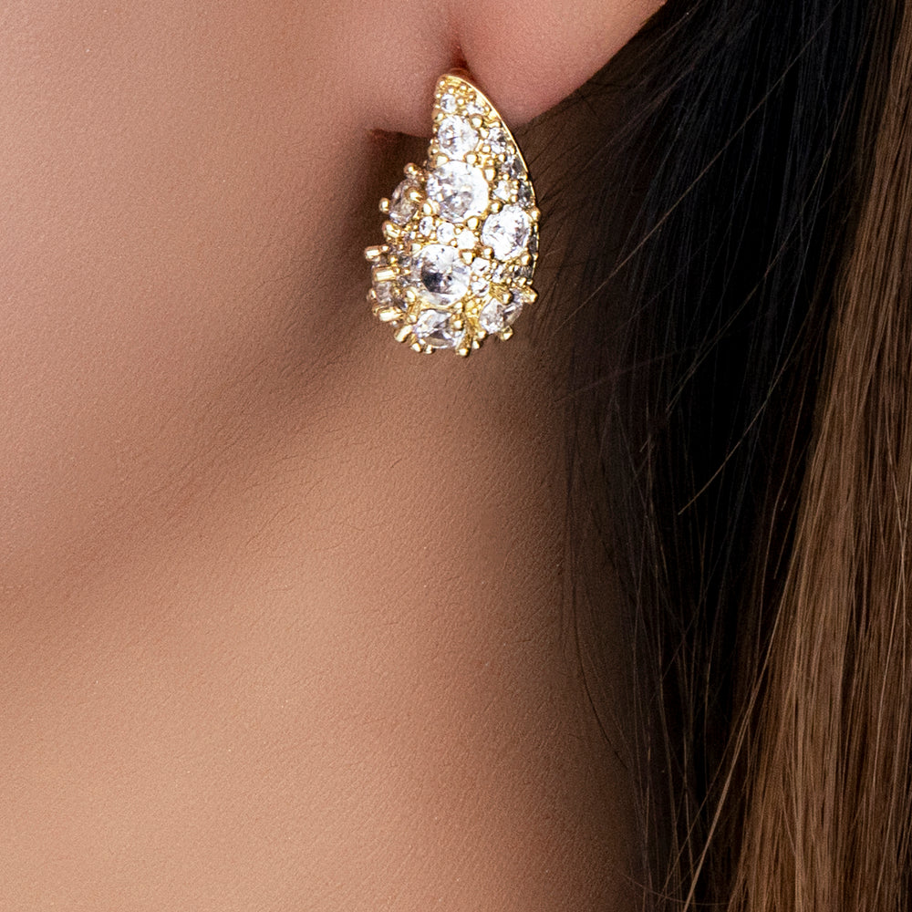Crystal Paula Earrings