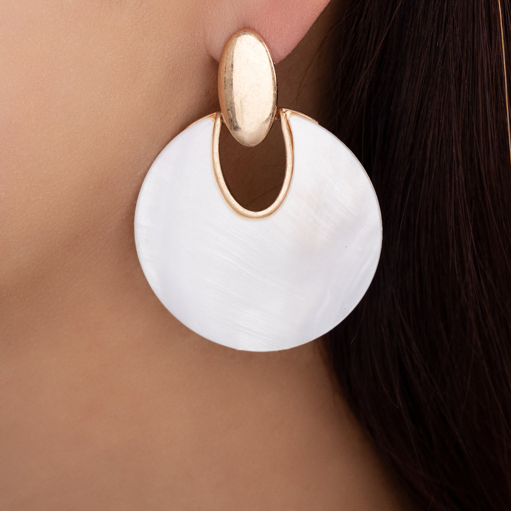 Amari Earrings (White)