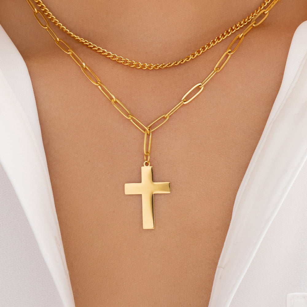 Adore Cross Necklace