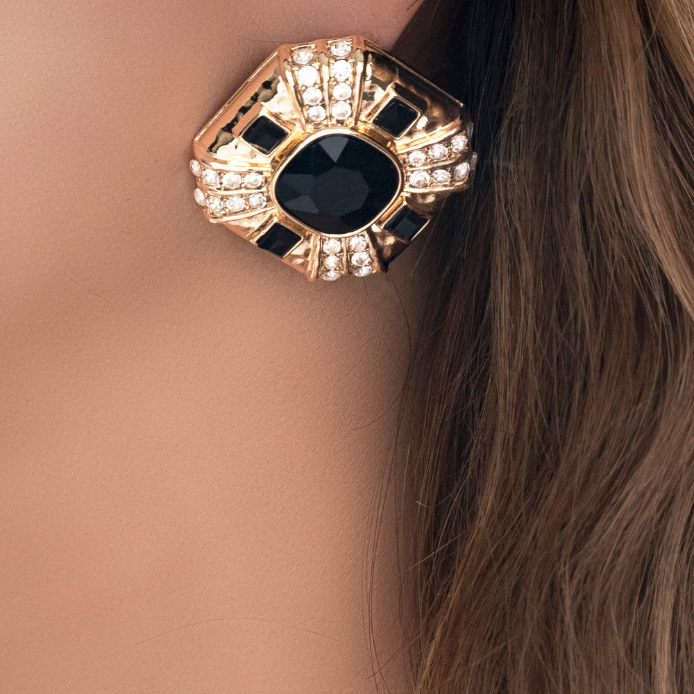 Shawna Earrings (Black)