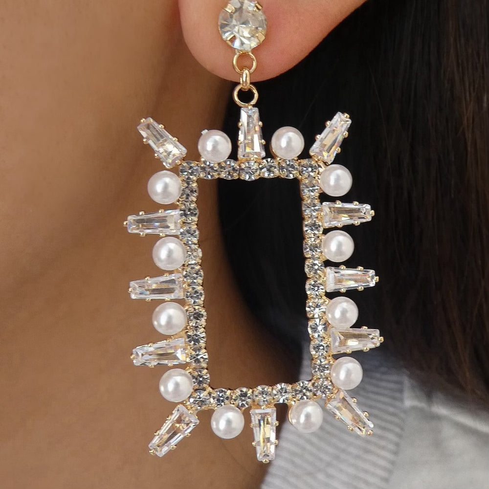 Crystal Hailey Earrings