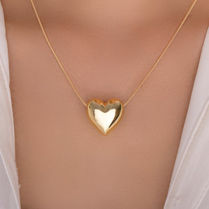 Walker Heart Necklace