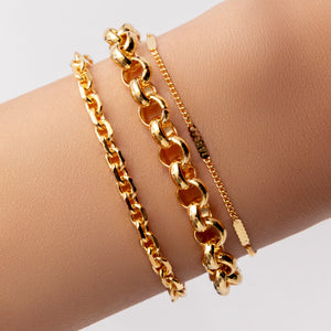 Elaine Link Bracelet Set