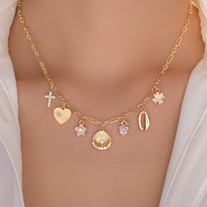 Paxton Shell Charm Necklace