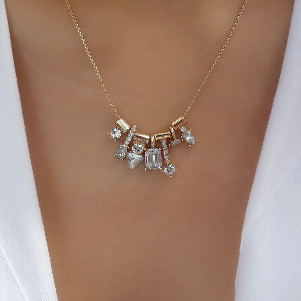 Crystal Celeste Pendant Necklace