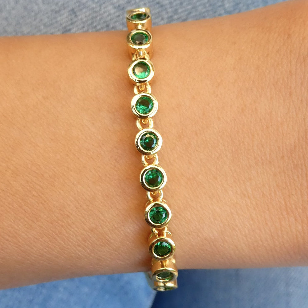 Emerald Dina Bracelet