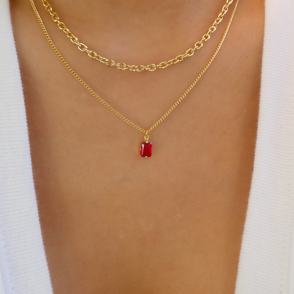 Red Felicity Necklace
