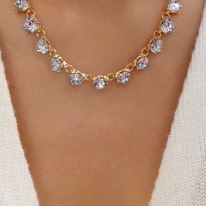 Crystal Kimmy Heart Necklace