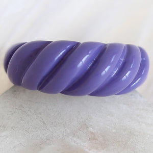 Purple Susie Resin Ring