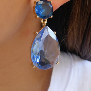 Blue Terry Earrings